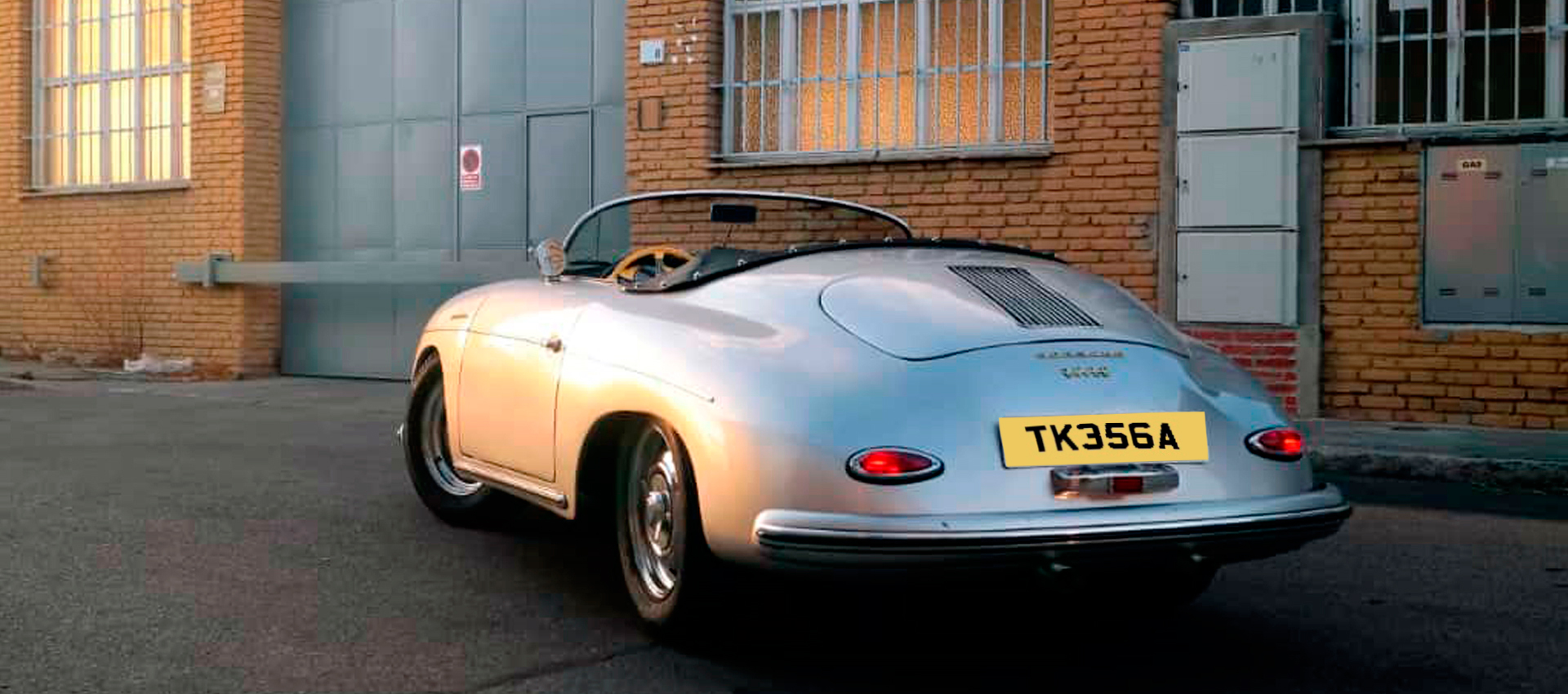 Detalle aluminio Porsche 356